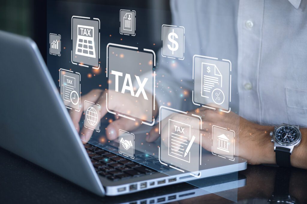 Busines using a computer to complete Individual income tax retur